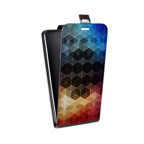 Дизайнерский вертикальный чехол-книжка для LG G4 S На грани яркости