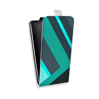 Дизайнерский вертикальный чехол-книжка для Samsung Galaxy Alpha Геометрия радости (на заказ)