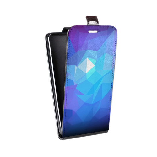 Дизайнерский вертикальный чехол-книжка для LG Optimus G2 mini Геометрия радости
