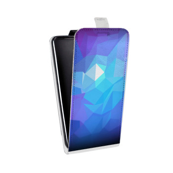 Дизайнерский вертикальный чехол-книжка для Huawei Honor 9X Lite Геометрия радости (на заказ)