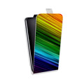 Дизайнерский вертикальный чехол-книжка для ASUS ZenFone Go ZB500KL Геометрия радости