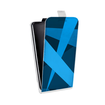 Дизайнерский вертикальный чехол-книжка для Iphone 7 Plus / 8 Plus Геометрия радости (на заказ)