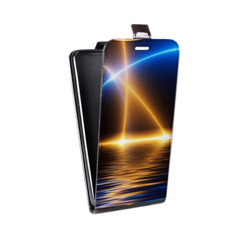 Дизайнерский вертикальный чехол-книжка для Huawei Honor 8 Энергия красоты (на заказ)