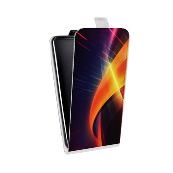 Дизайнерский вертикальный чехол-книжка для HTC U12 Plus Энергия красоты (на заказ)