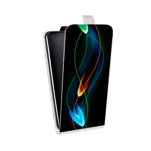 Дизайнерский вертикальный чехол-книжка для Iphone 5c Энергия красоты