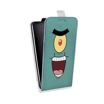 Дизайнерский вертикальный чехол-книжка для Iphone 7 Plus / 8 Plus Губка Боб (на заказ)