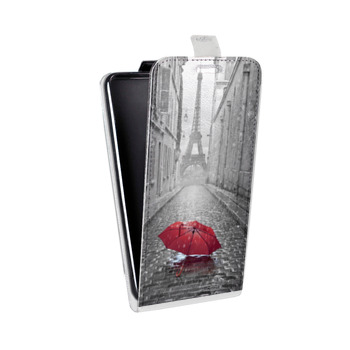 Дизайнерский вертикальный чехол-книжка для Sony Xperia Z3 Париж (на заказ)