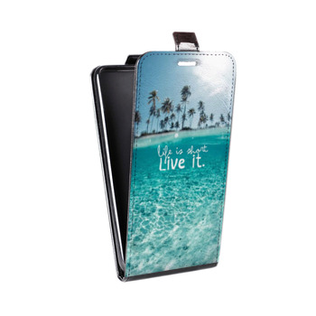 Дизайнерский вертикальный чехол-книжка для Iphone 7 Креатив дизайн (на заказ)