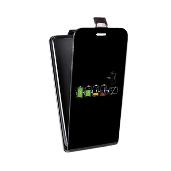 Дизайнерский вертикальный чехол-книжка для Alcatel One Touch Pop D5 Креатив дизайн (на заказ)