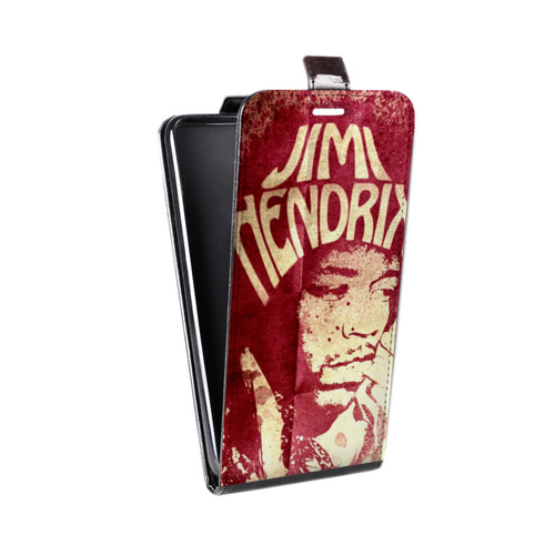 Дизайнерский вертикальный чехол-книжка для HTC Desire 530 Джимми Хендрикс