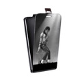 Дизайнерский вертикальный чехол-книжка для Huawei G8 Майкл Джексон