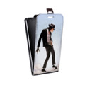Дизайнерский вертикальный чехол-книжка для Iphone 5c Майкл Джексон