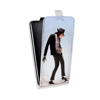 Дизайнерский вертикальный чехол-книжка для LG K7 Майкл Джексон (на заказ)