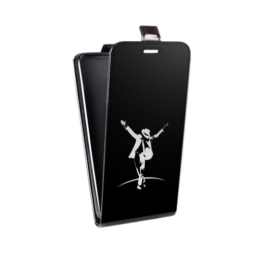 Дизайнерский вертикальный чехол-книжка для Huawei P30 Lite Майкл Джексон