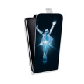 Дизайнерский вертикальный чехол-книжка для ASUS ZenFone 5 Lite Майкл Джексон