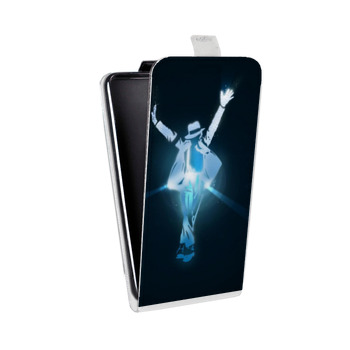 Дизайнерский вертикальный чехол-книжка для Huawei Honor 7A Pro Майкл Джексон (на заказ)
