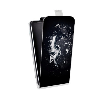 Дизайнерский вертикальный чехол-книжка для Samsung Galaxy S6 Edge Стив Джобс (на заказ)