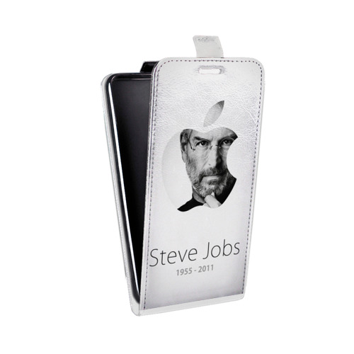 Дизайнерский вертикальный чехол-книжка для HTC Desire 601 Стив Джобс