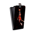 Дизайнерский вертикальный чехол-книжка для HTC 10 Майкл Джордан