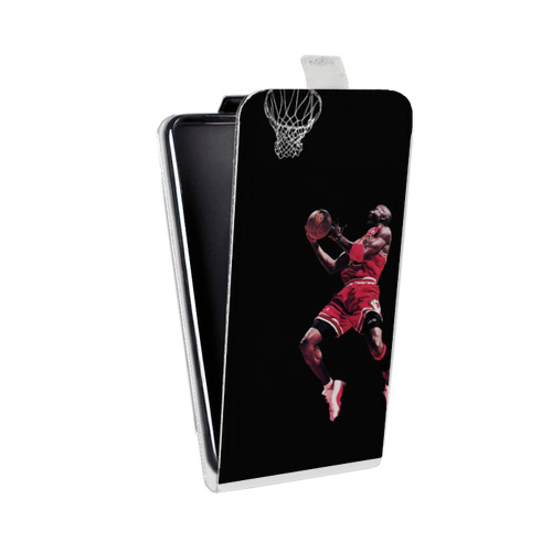 Дизайнерский вертикальный чехол-книжка для Iphone 5c Майкл Джордан