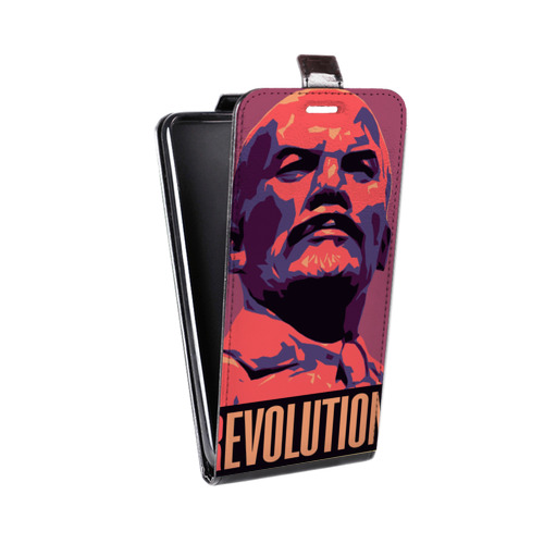 Дизайнерский вертикальный чехол-книжка для Iphone 11 Pro Max Владимир Ленин