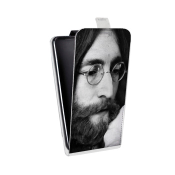 Дизайнерский вертикальный чехол-книжка для Samsung Galaxy S6 Джон Леннон (на заказ)