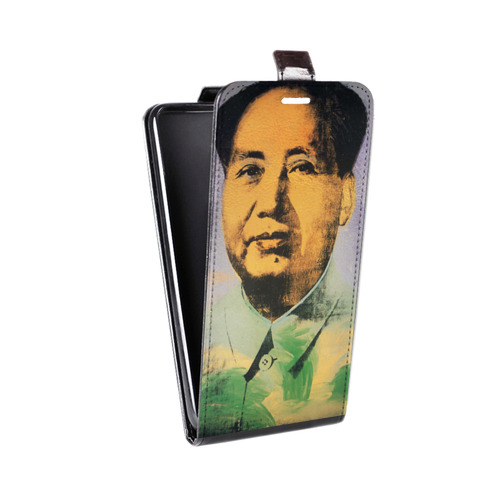 Дизайнерский вертикальный чехол-книжка для Huawei G8 Мао