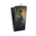 Дизайнерский вертикальный чехол-книжка для HTC Desire 601 Барак Обама