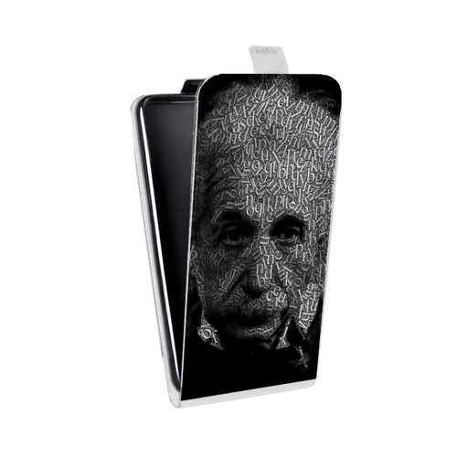 Дизайнерский вертикальный чехол-книжка для Realme 7 Pro Альберт Эйнштейн