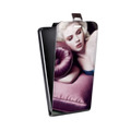 Дизайнерский вертикальный чехол-книжка для HTC Desire 12 Plus Скарлет Йохансон