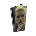 Дизайнерский вертикальный чехол-книжка для HTC Desire 200 Скарлет Йохансон
