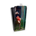 Дизайнерский вертикальный чехол-книжка для HTC Desire 601 Бейонсе