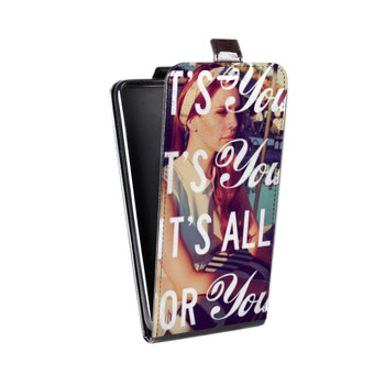 Дизайнерский вертикальный чехол-книжка для OnePlus 6T Лан Дел Рей (на заказ)
