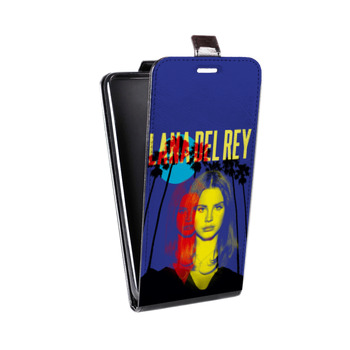 Дизайнерский вертикальный чехол-книжка для LG K7 Лан Дел Рей (на заказ)