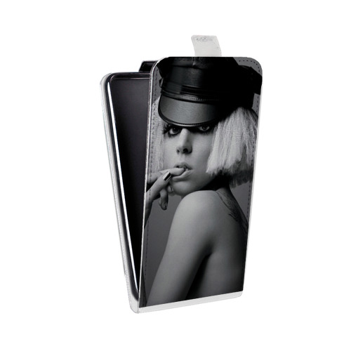 Дизайнерский вертикальный чехол-книжка для Iphone 11 Pro Леди Гага