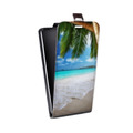 Дизайнерский вертикальный чехол-книжка для Iphone 5c Пляж