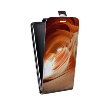 Дизайнерский вертикальный чехол-книжка для Samsung Galaxy A3 Каньоны (на заказ)