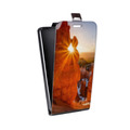 Дизайнерский вертикальный чехол-книжка для HTC Desire 728 Каньоны