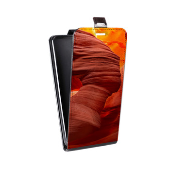 Дизайнерский вертикальный чехол-книжка для Samsung Galaxy A5 Каньоны (на заказ)