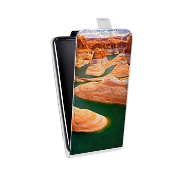 Дизайнерский вертикальный чехол-книжка для Nokia 3 Каньоны (на заказ)