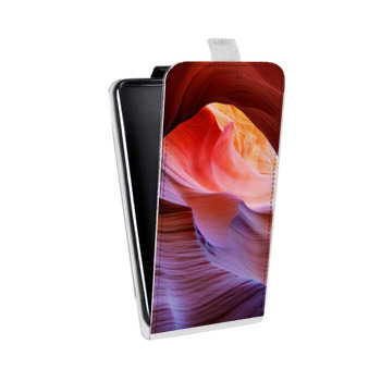 Дизайнерский вертикальный чехол-книжка для Samsung Galaxy Note 2 Каньоны (на заказ)