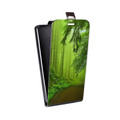Дизайнерский вертикальный чехол-книжка для Asus ZenFone 3 Deluxe Лес