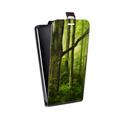 Дизайнерский вертикальный чехол-книжка для ASUS ZenFone 3 Max ZC553KL Лес