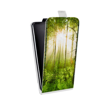 Дизайнерский вертикальный чехол-книжка для Huawei Y5 II Лес (на заказ)